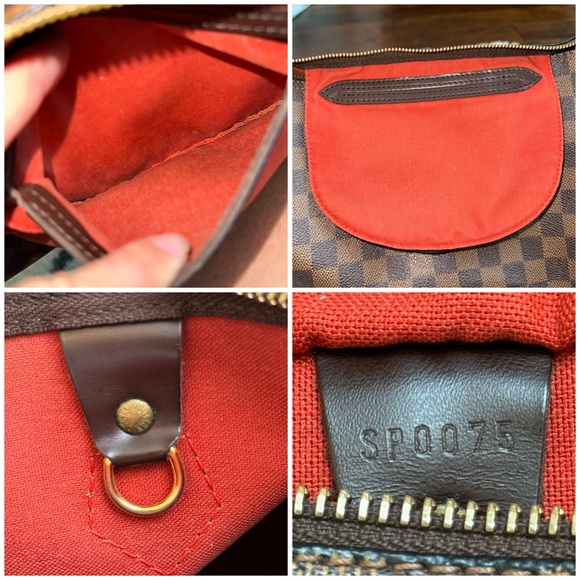 Louis Vuitton Speedy 30 Damier Ebene Satchel Bag - Picture 14 of 17